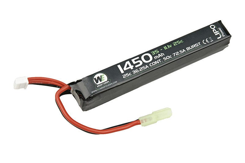 LiPo 1450mAh 11.1V 30C battery - stick by Nuprol on Airsoft Mania Europe