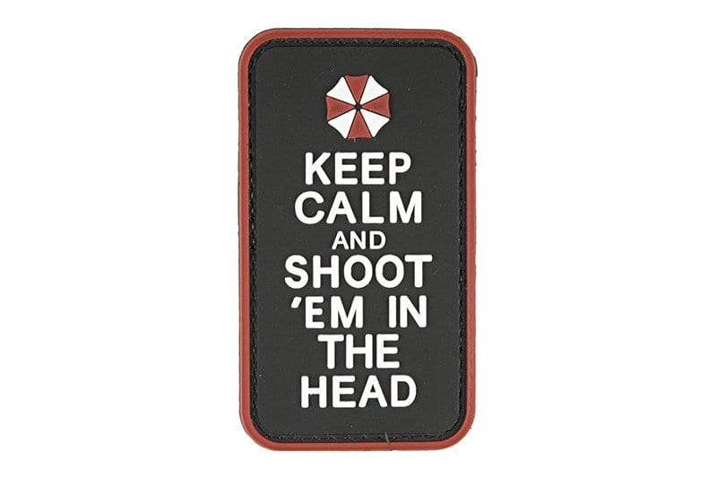 3D Patch - Keep Calm And Shoot