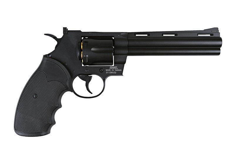 6" .357 revolver replica by KWC on Airsoft Mania Europe