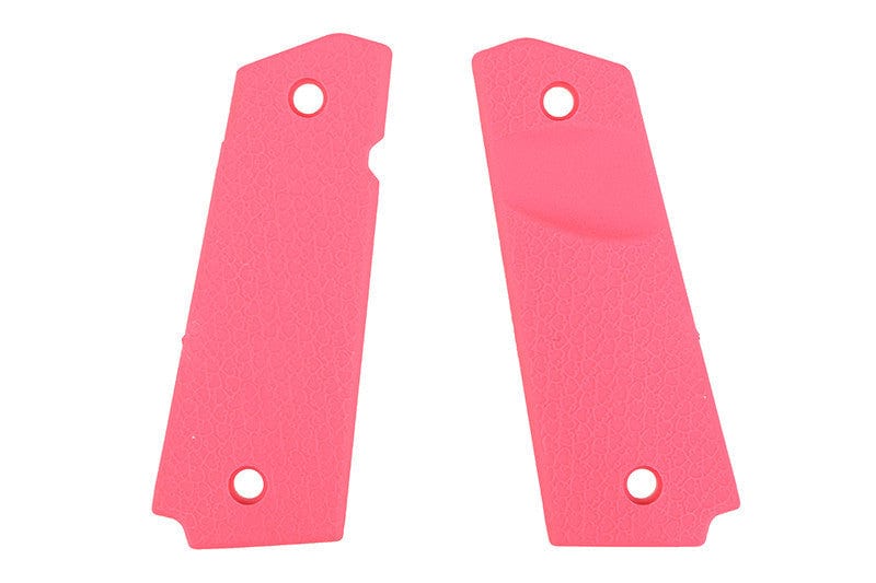 Pik style Colt 1911 type grip cover - pink
