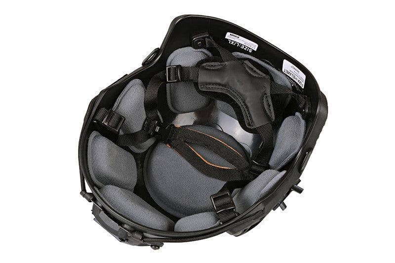 Ballistic CFH Helmet Replica - Black (L/XL) by FMA on Airsoft Mania Europe