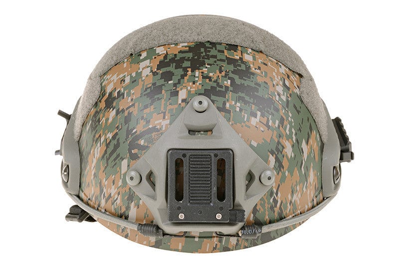 Ballistic CFH Helmet Replica - Digital Woodland (L/XL) by FMA on Airsoft Mania Europe