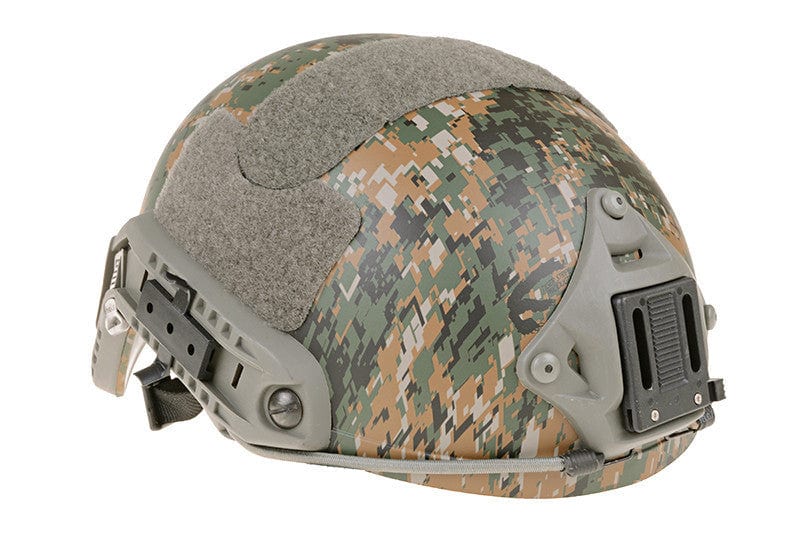 Ballistic CFH Helmet Replica - Digital Woodland (L/XL) by FMA on Airsoft Mania Europe