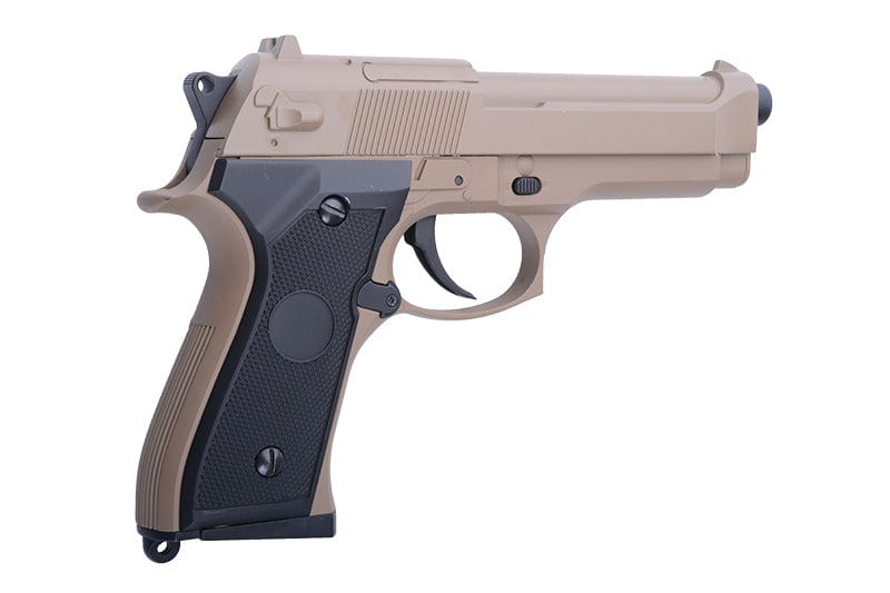 Beretta 92 Airsoft electric Pistol - tan | CM126 by CYMA on Airsoft Mania Europe