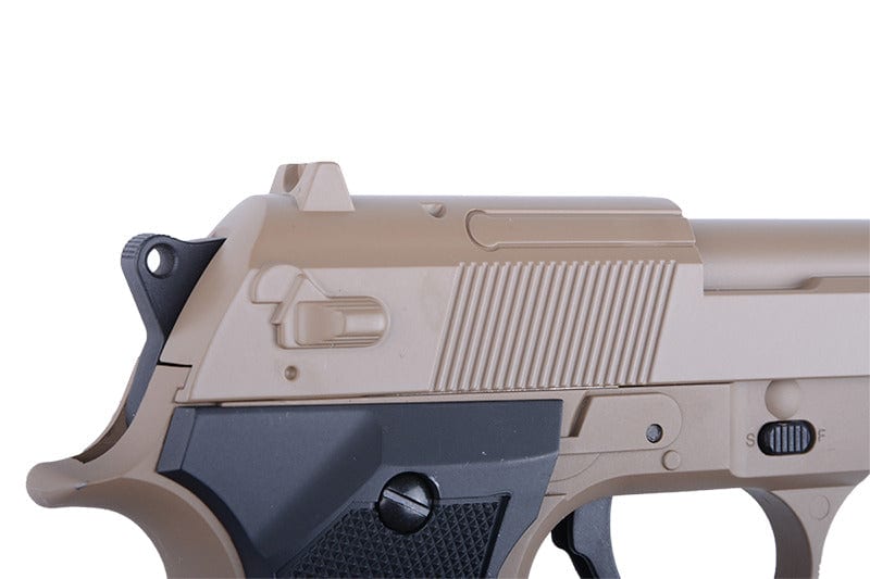Beretta 92 Airsoft electric Pistol - tan | CM126 by CYMA on Airsoft Mania Europe