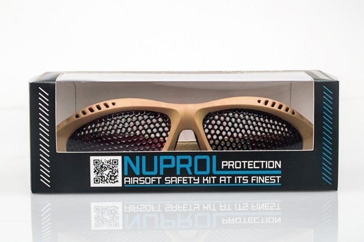 Nuprol PRO Goggles (Small) – Tan by Nuprol on Airsoft Mania Europe