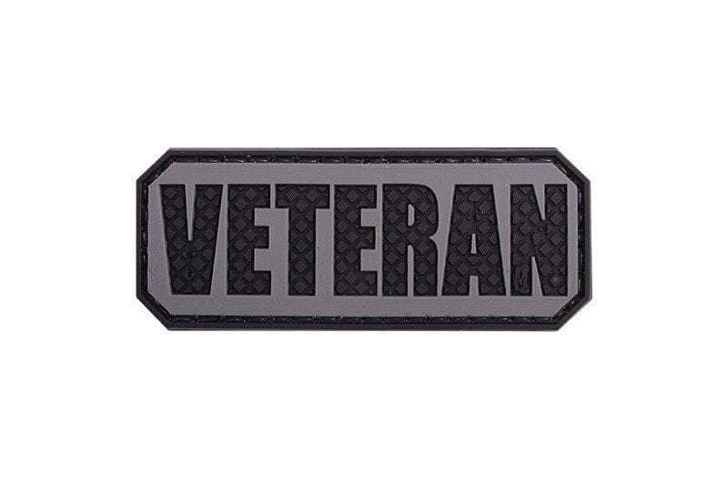 3D Badge - Veteran - Black