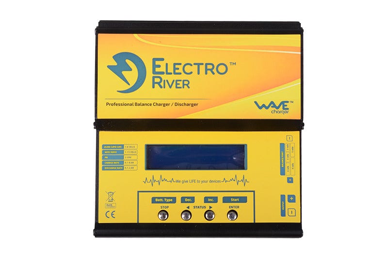 Battery Charger Multiprocessor Wave™ by Electro River on Airsoft Mania Europe