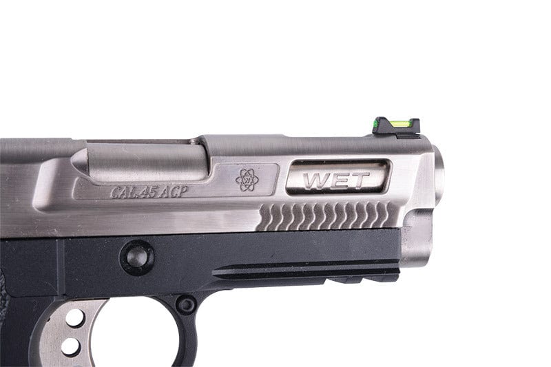 Hi-Capa 3.8 Force Brontosaurus Pistol Replica – Silver by WE on Airsoft Mania Europe