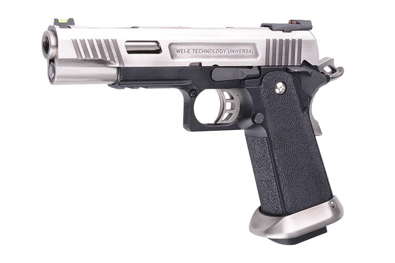 Hi-Capa 5.1 Force T.REX Pistol Replica – Silver by WE on Airsoft Mania Europe