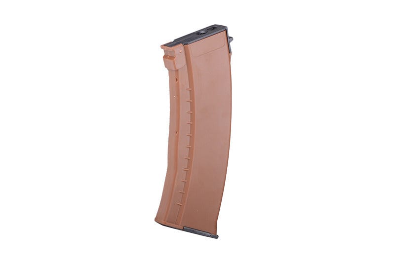 Mid-cap Magazine for AK74 120rd - brown by E&L Airsoft on Airsoft Mania Europe