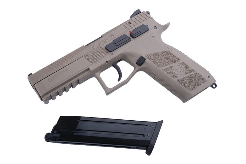 CZ P-09 Pistol Replica - Dark Earth by ASG on Airsoft Mania Europe