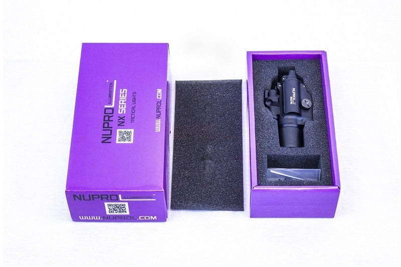Nuprol NX400 Pistol Flashlight with a Laser Sight by Nuprol on Airsoft Mania Europe