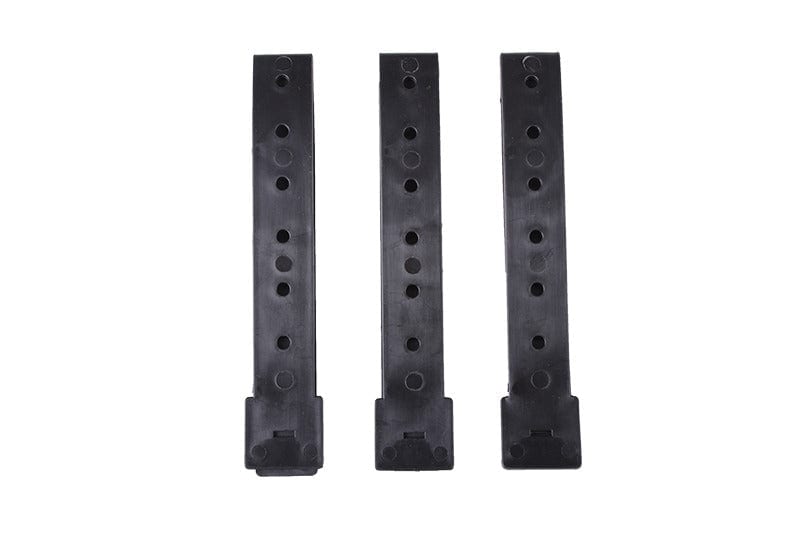 Set of 3 MOLLE Mounts (5) - Black by FMA on Airsoft Mania Europe