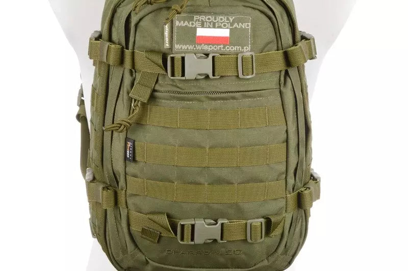 WISPORT SPARROW 20 II Cord. Backpack – Olive Drab-7