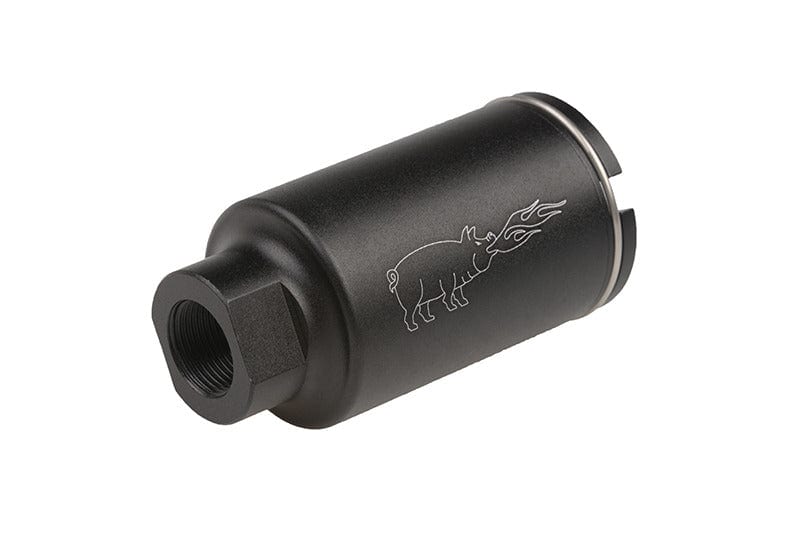 Flash hider / exit gas concentrator "Nov Mini" - Black by Element on Airsoft Mania Europe