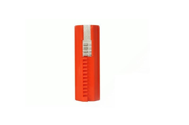 Lightweight piston, 15 half-teeth - orange by Element on Airsoft Mania Europe