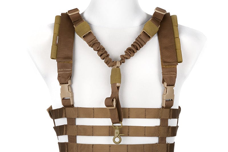 Tactical Low Profile Chest Rig - Coyote Brown by Emerson Gear on Airsoft Mania Europe