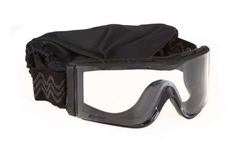 X810 Schutzbrille mit niedrigem Profil - Schwarz