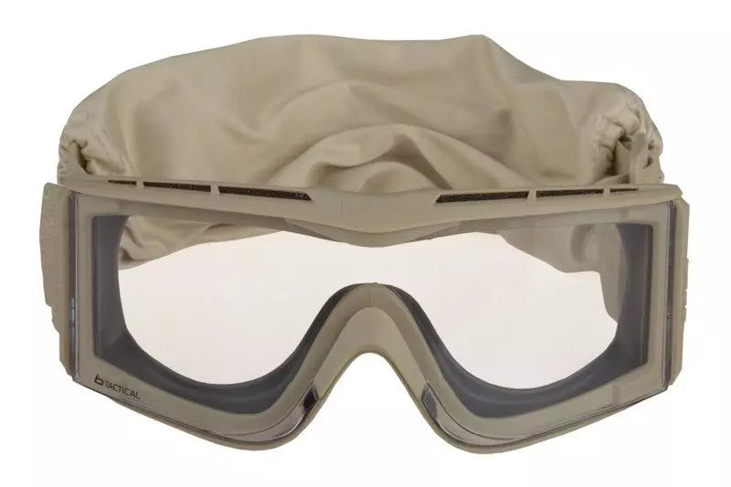 X810 Schutzbrille mit niedrigem Profil - Hellbraun