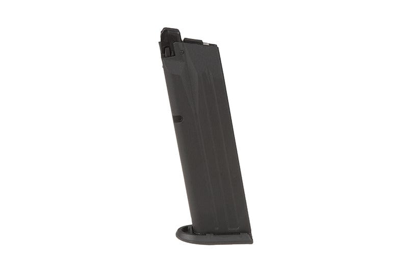 22rnds. Real-cap gas magazine for Walther PPQ M2 type handgun replicas - black by Umarex on Airsoft Mania Europe