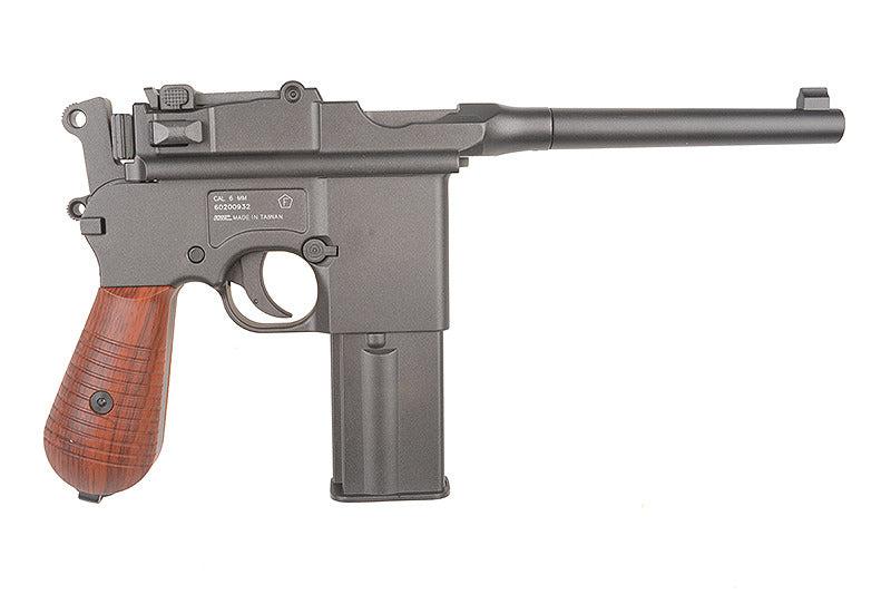 Réplique de pistolet CO2 Mauser C96 712 Schnellfeuer