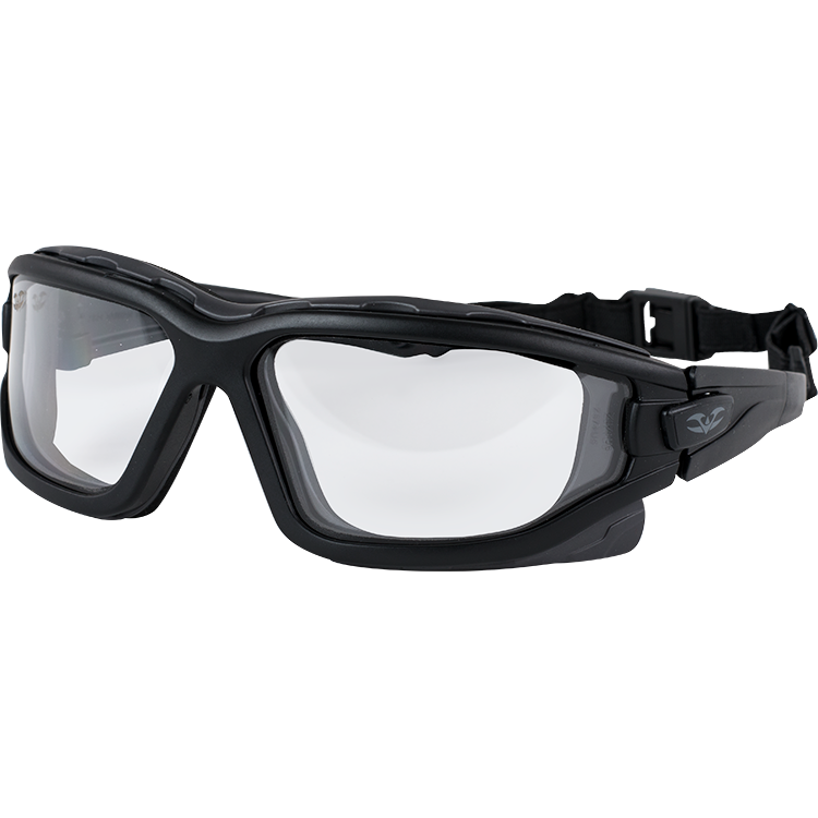Zulu Protective Goggles - Transparent by Valken on Airsoft Mania Europe