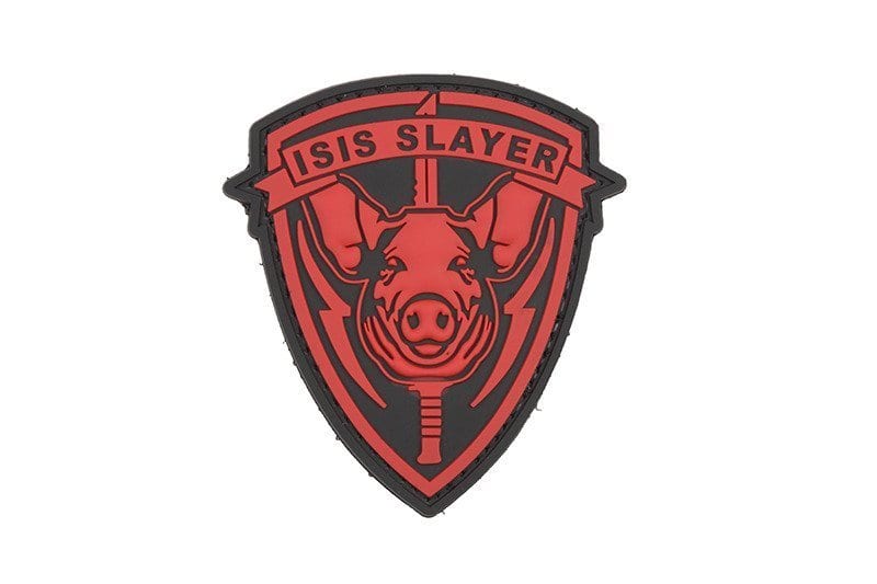ISIS Pig - 3D Badge - Red