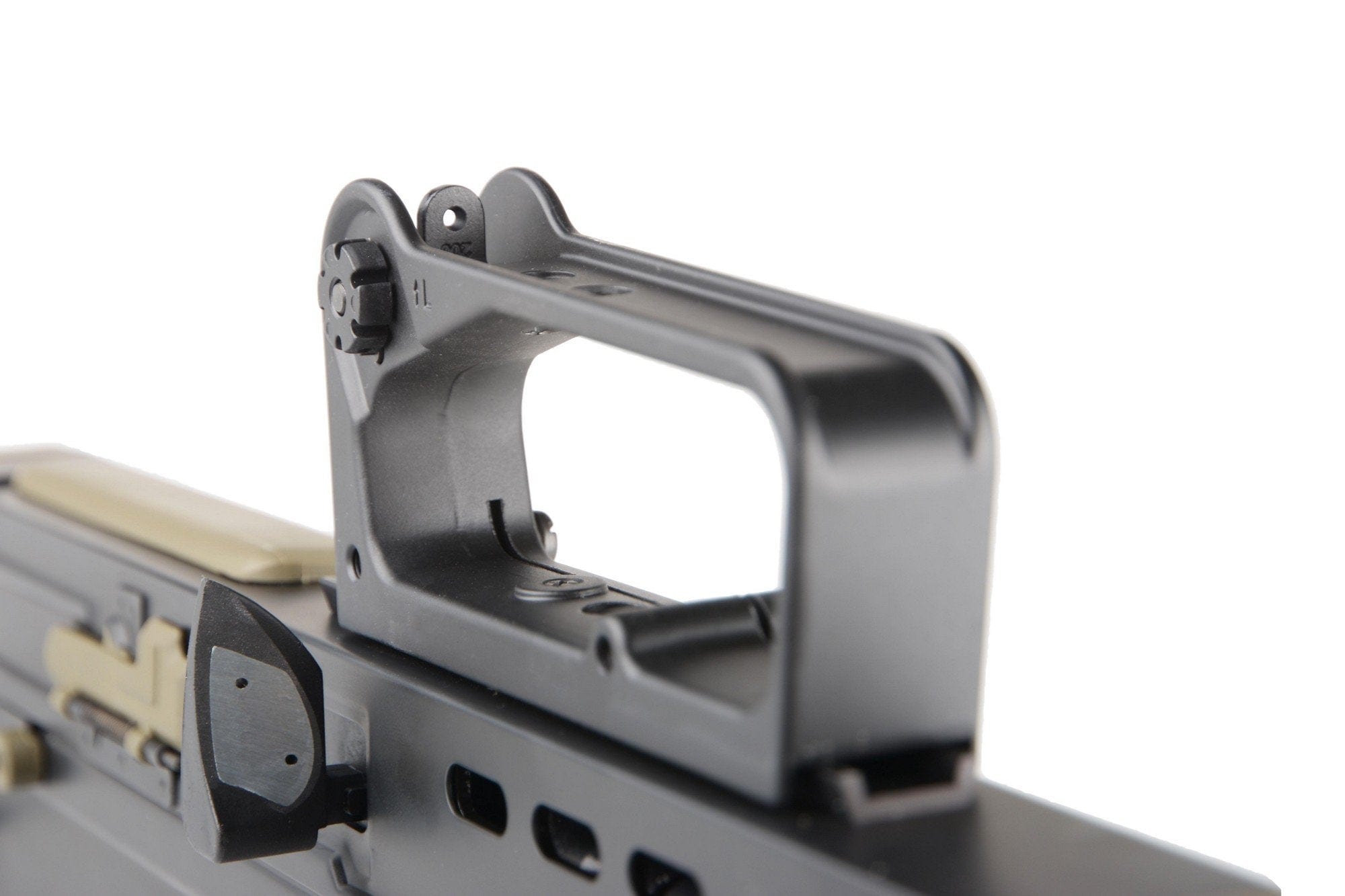 L85A2 handle with integrated optical sight 