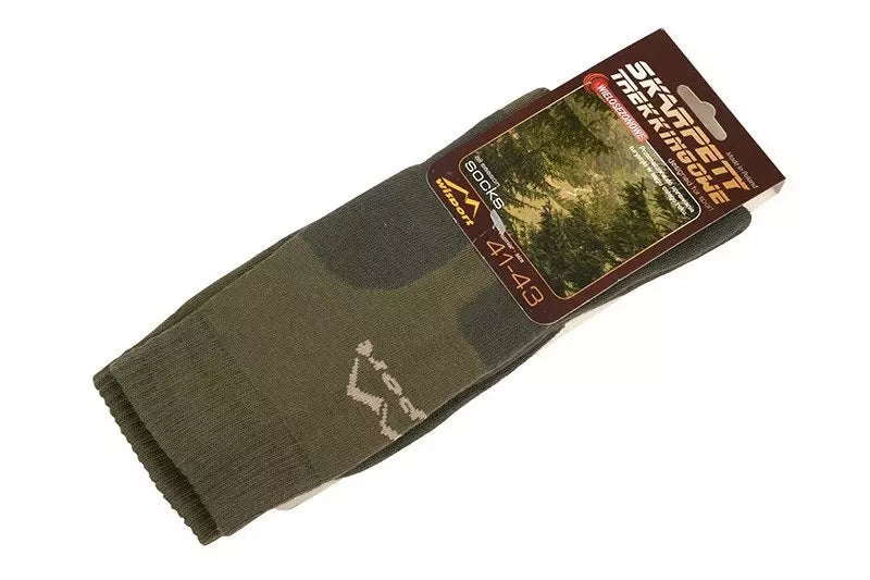 Trekking All-Season Socks (41-43) - olive