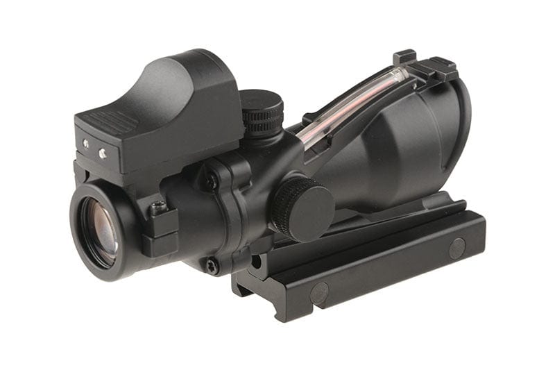 RedFiber 4×32C scope + Micro - black-Theta Optics-Airsoft Mania Europe