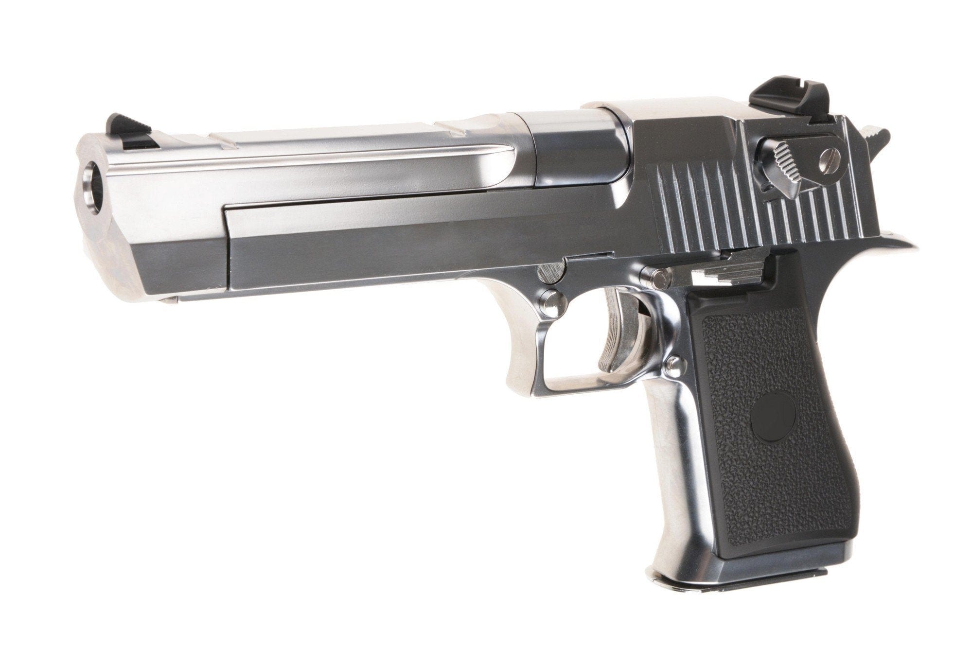 DE .50AE Hard Kick Pistol replica - Silver by Tokyo Marui on Airsoft Mania Europe