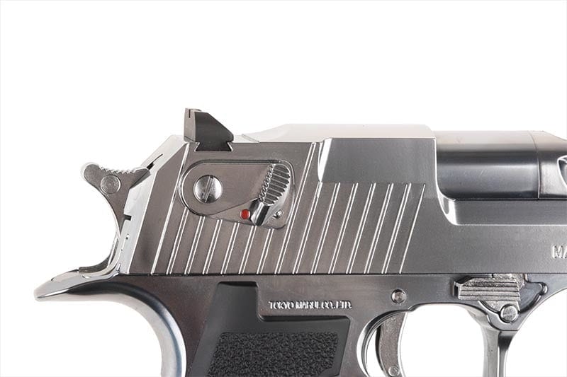 DE .50AE Hard Kick Pistol replica - Silver by Tokyo Marui on Airsoft Mania Europe