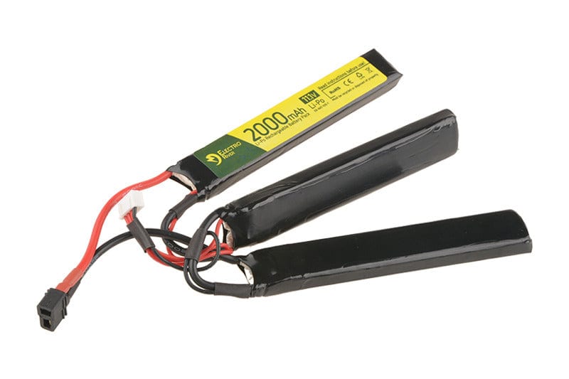LiPo 11.1V 2000 mAh 25/50C T-connect (DEANS) Butterfly Battery