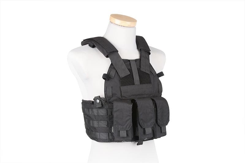 Plate Carrier 94K M4 Tactical Vest - Black by Emerson Gear on Airsoft Mania Europe