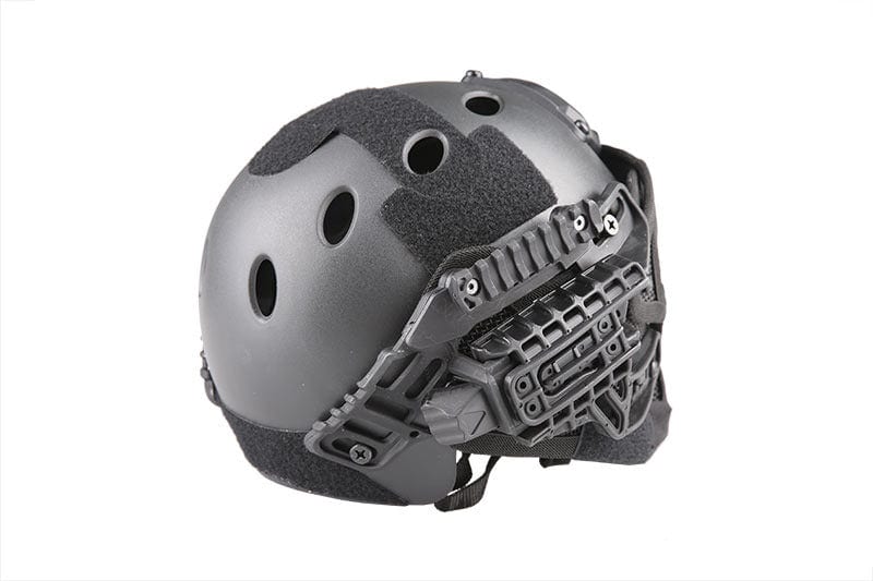 PJ FAST G4 system with Replica Helmet Face Shield - Black by Emerson Gear on Airsoft Mania Europe