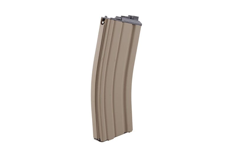 Real Cap 30+2 BB Gas Magazine for WE SCR/SCAR 2nd Generation - Tan by WE on Airsoft Mania Europe