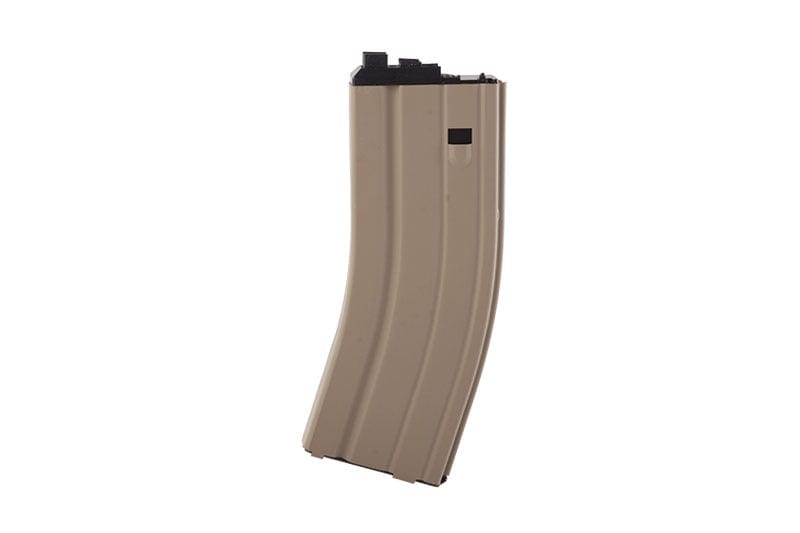 Real Cap 30+2 BB Gas Magazine for WE SCR/SCAR 2nd Generation - Tan by WE on Airsoft Mania Europe