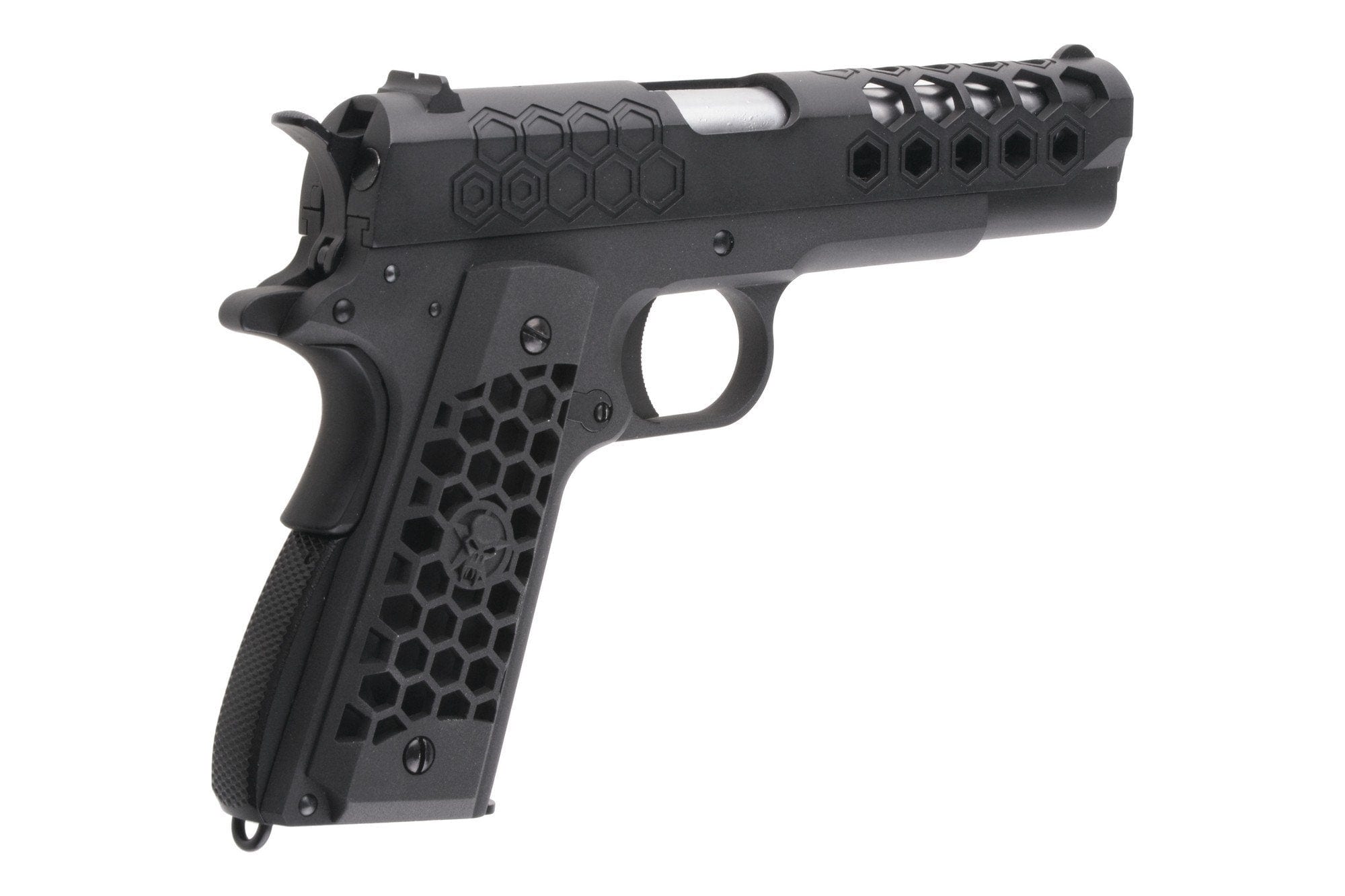 1911 Hex Cut V.3 pistol - black by WE on Airsoft Mania Europe