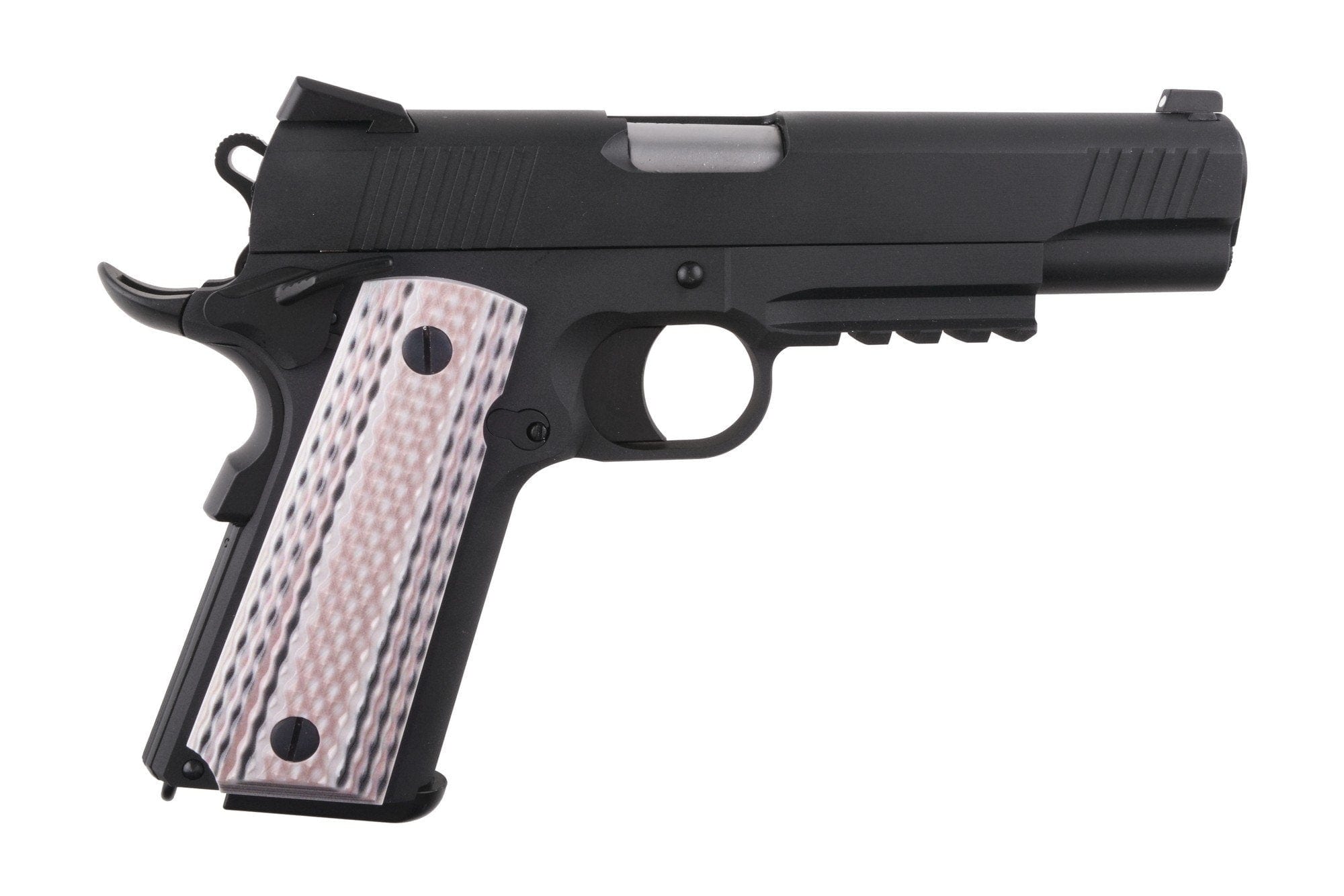 1911 M45A1 pistol replica - black by WE on Airsoft Mania Europe