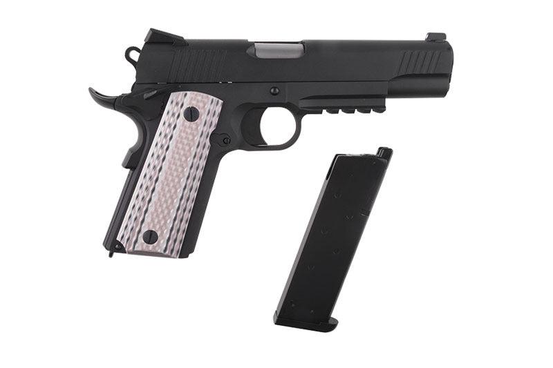 1911 M45A1 pistol replica - black by WE on Airsoft Mania Europe