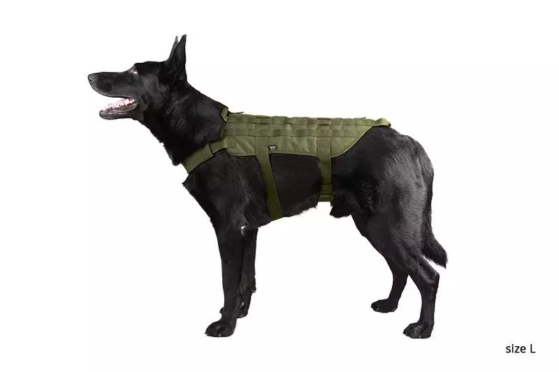 Tactical Dog Vest - Olive Drab