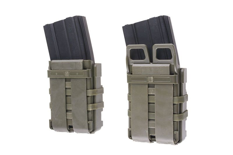 Double Open III (M) 5.56 Magazine Pouch - Olive Drab