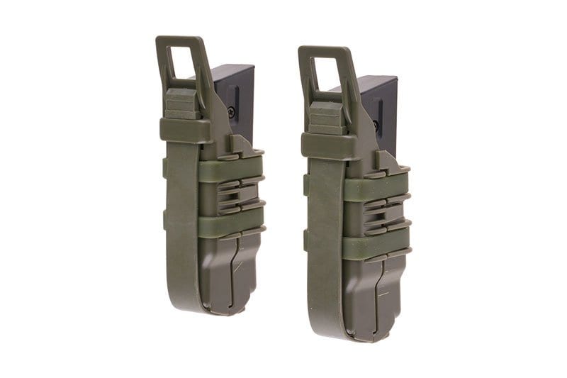 Double Open III (XS) Pistolet Chargeur Pouch - Olive Drab