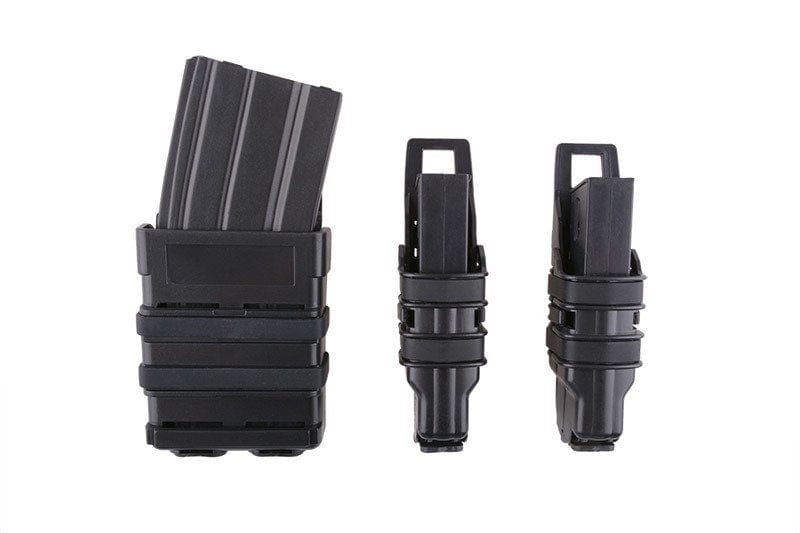 Magazine pouches set (1M4 + 2 pistol) Black