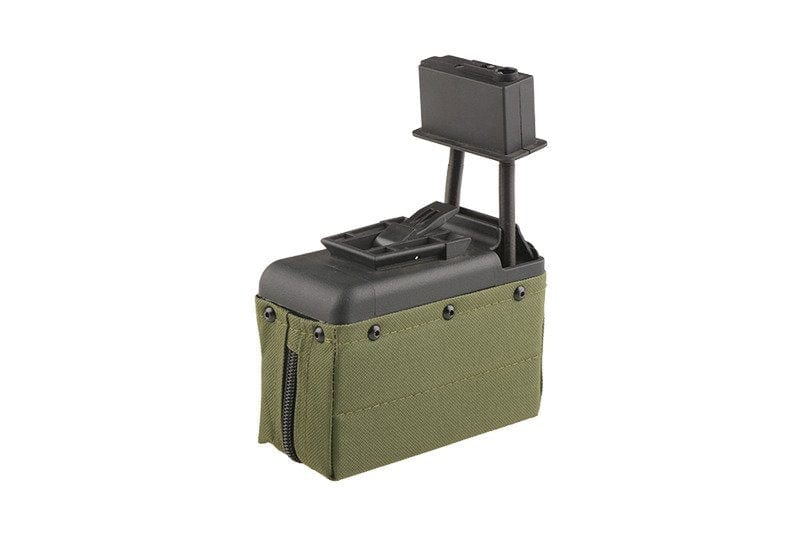 Caricatore a scatola da 1500 BB per M249 - verde ranger