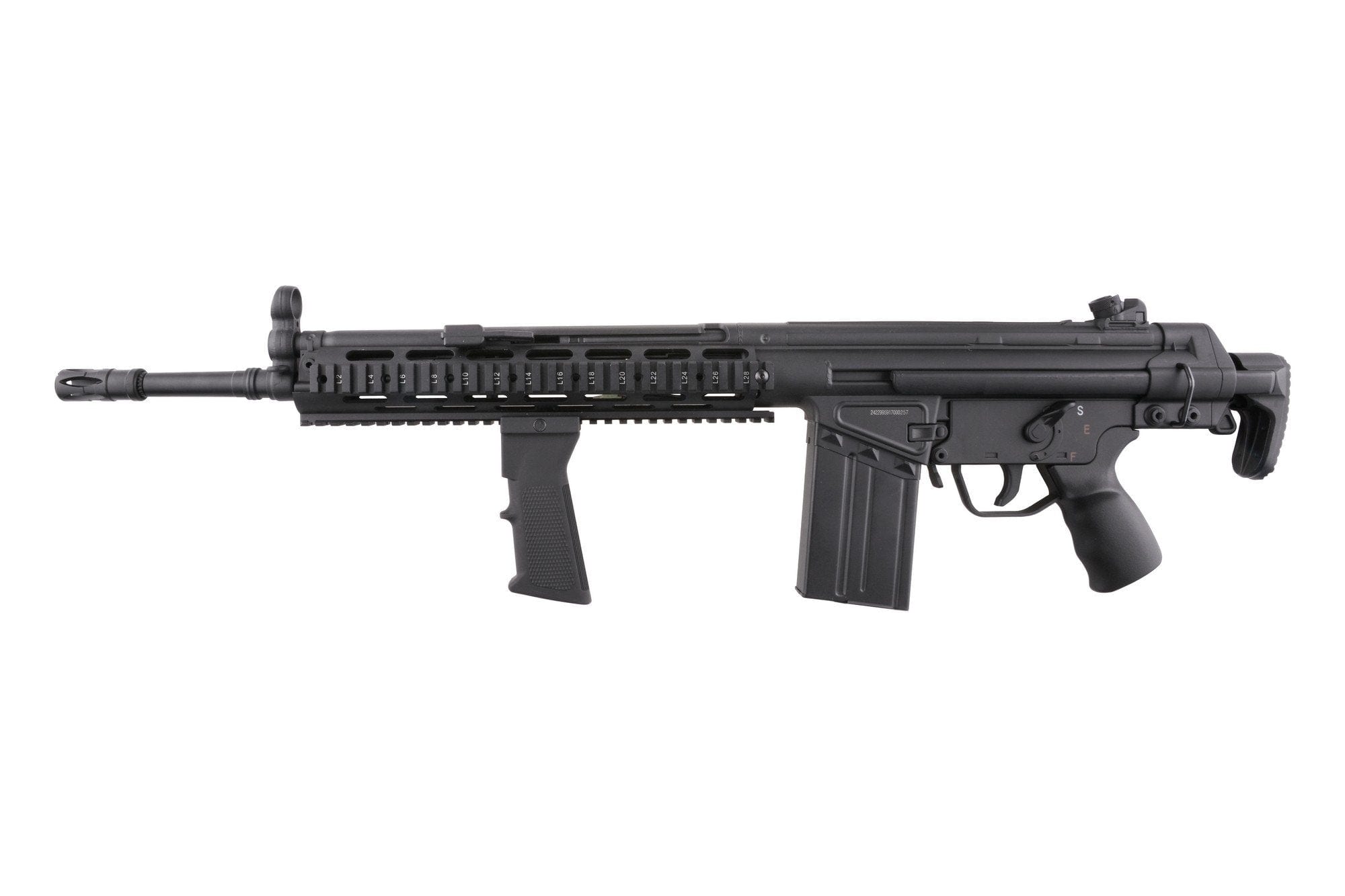 T3 K2 RIS (JG111) Assault Rifle Replica by JG Works on Airsoft Mania Europe