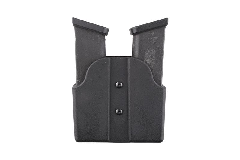 Double pistol magazine pouch (belt) - black by FMA on Airsoft Mania Europe