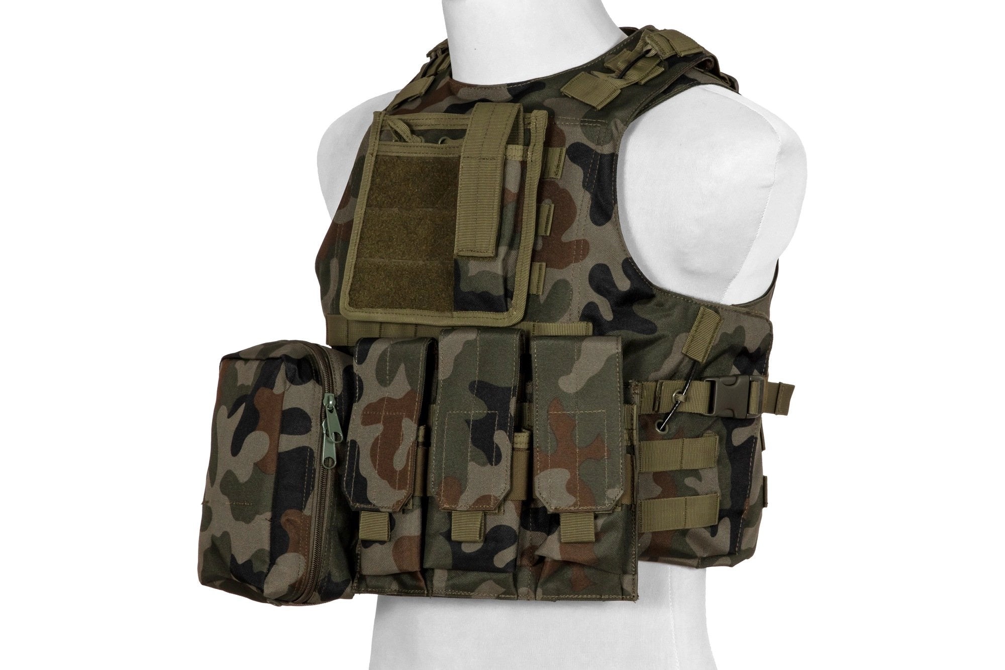 Tactical Vest Sling Chest Rig Cotherium - Black Black- shop Gunfire