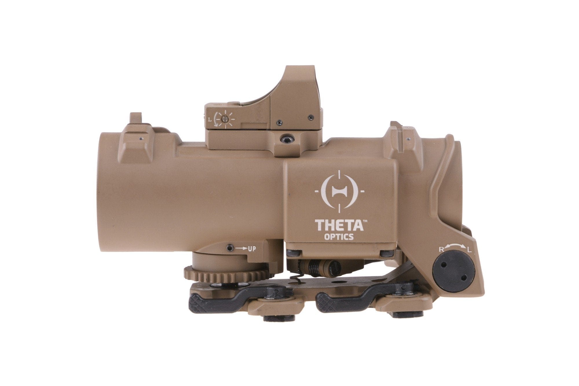 4x32E Scope with Micro Red Dot Sight - Tan